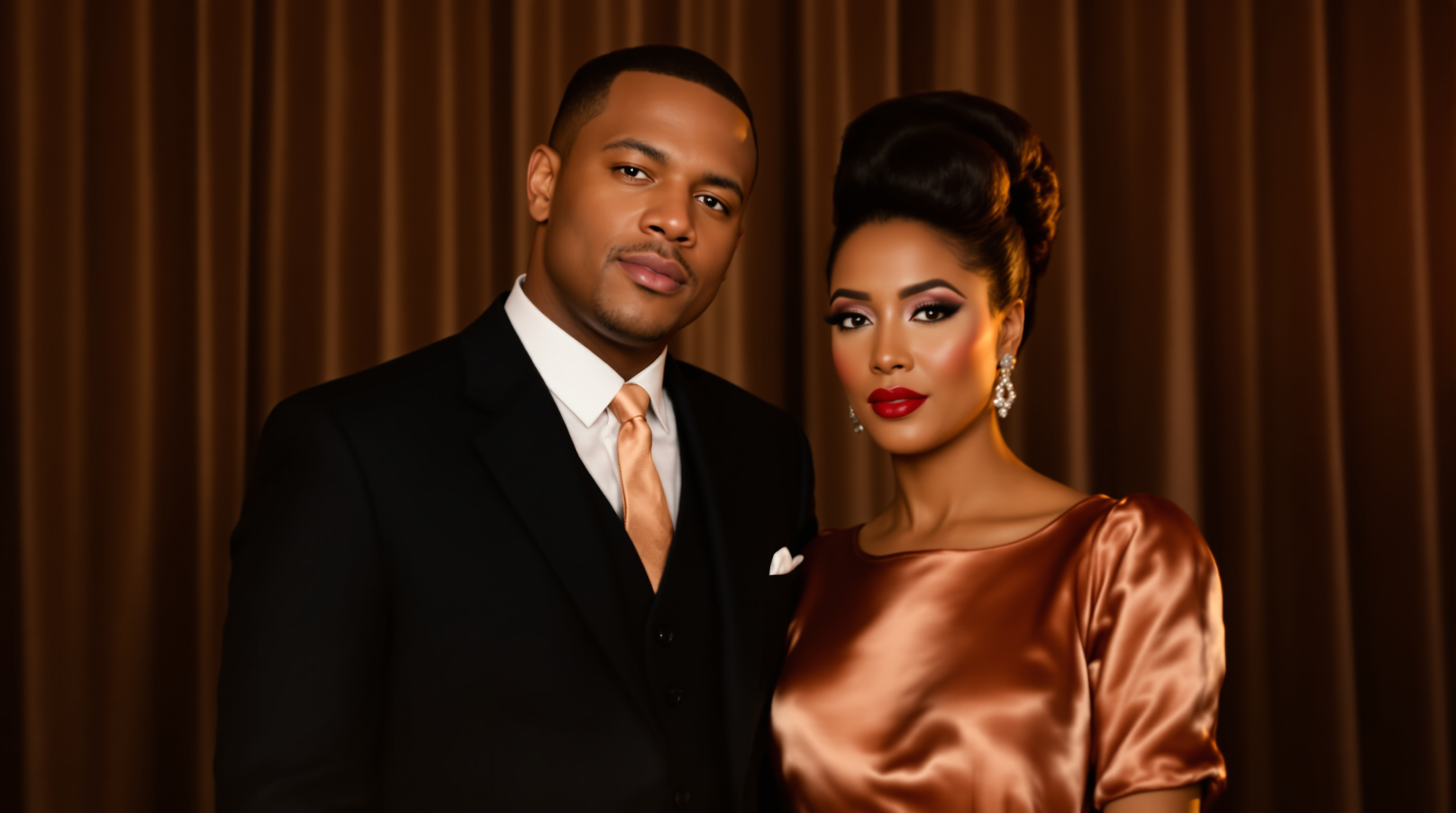 Portrait of Dale and Grace, the Sweethearts of the Sixties