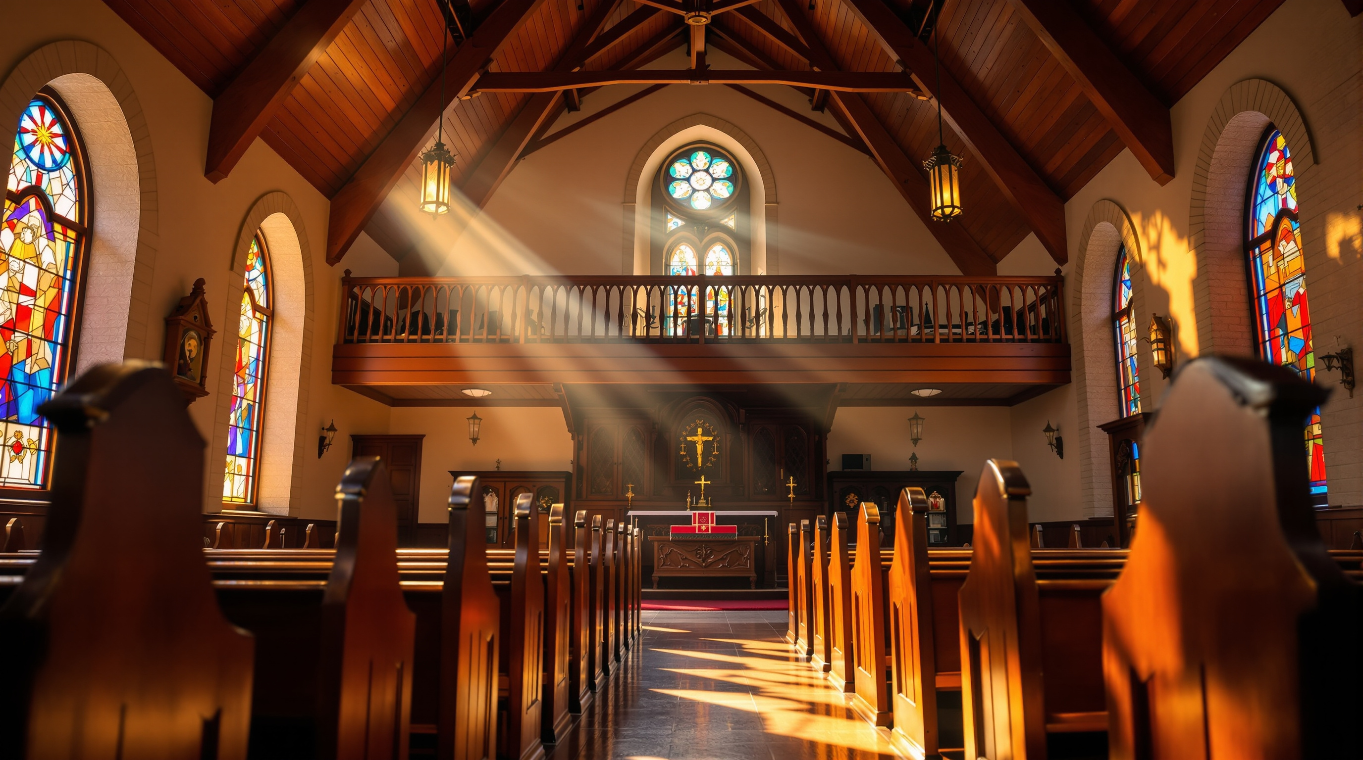 Southern church interior